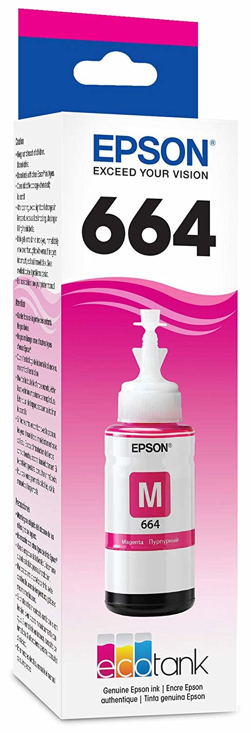 Cartucho Epson T664320-Al Magenta