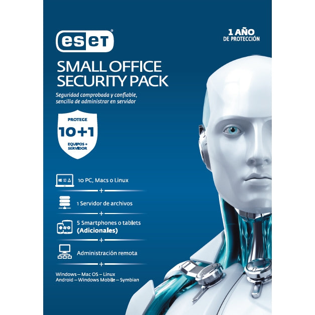 Antivirus Eset Small Office Security Pack 10 Licencias Año(S) Español