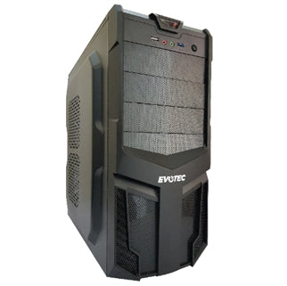 Gabinete Evotec Ev-1002 Ev-1005 Micro-Atx Torre Negro 600W