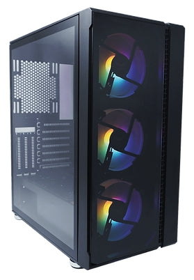 Gabinete Gaming Evotec Ev-1021 Tokyo 3 Ventiladores Incluidos Usb 3.0