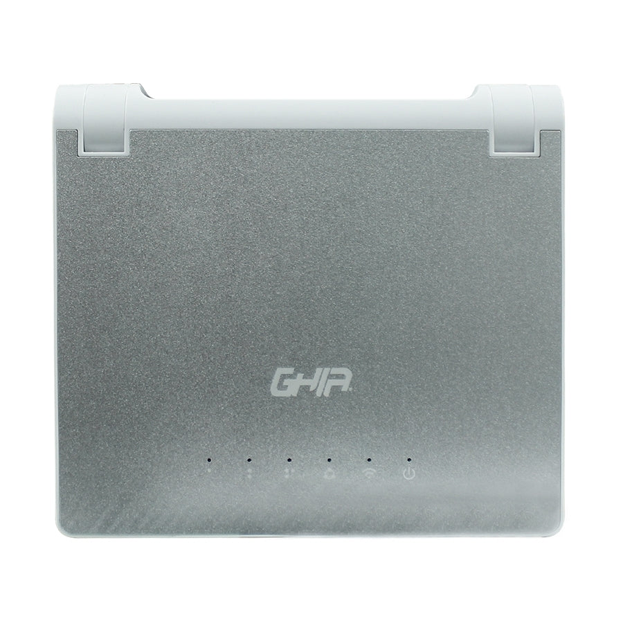 Router Inalambrico Ghia 300Mbps 802. Multimodo Access Point Repetidor Wisp 11N/G/B 3 Puertos Lan 10/100 1 Puerto Wan 10/100 2 Antenas Fijas Externas 5Dbi