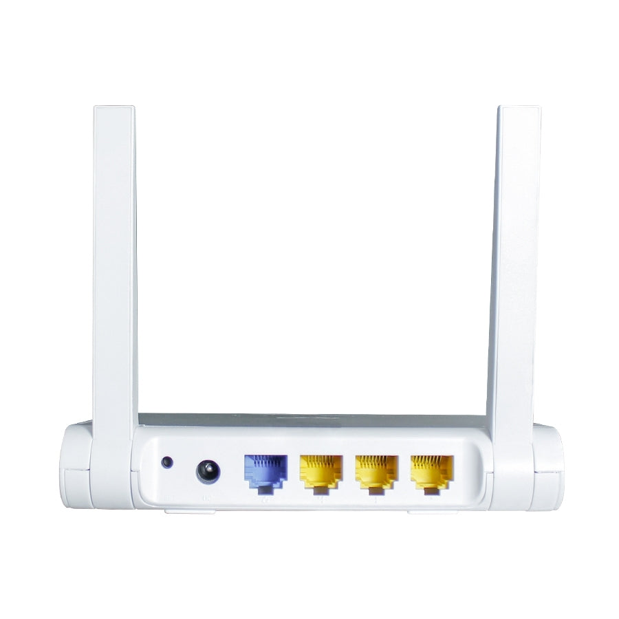 Router Inalambrico Ghia 300Mbps 802. Multimodo Access Point Repetidor Wisp 11N/G/B 3 Puertos Lan 10/100 1 Puerto Wan 10/100 2 Antenas Fijas Externas 5Dbi