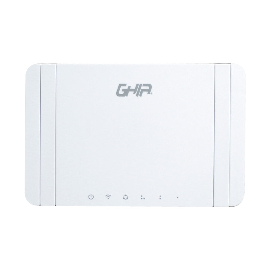 Router Inalambrico Ghia Compacto 300Mbps 802.11N/G/B Multimodo Access Point Repetidor Wisp 3 Puertos Lan 10/100 1 Puerto Wan 10/100 2 Antenas Fijas Externas 5Dbi