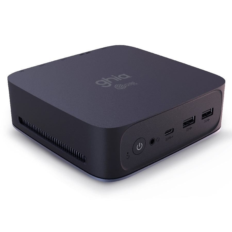 Mini Pc Ghia Gcube / Amd Ryzen 3 3250U 2 Nucleos Hasta 3.5 Ghz / Ram 8 Gb / Ssd M.2 Nvme 256 Gb / Wifi-Bt / Sin Sistema