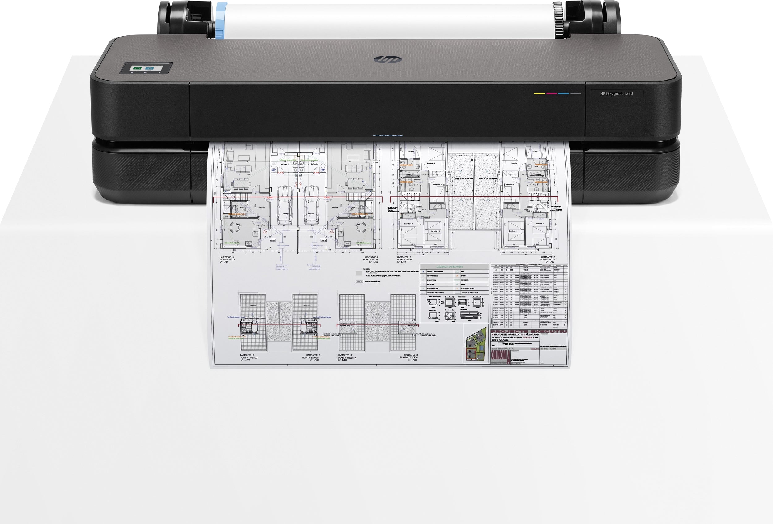 Plotter Hp Designjet T250 24In 2400 X 1200 Dpi 512 Mb Inyección Tinta Térmica