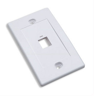 Tapa - Faceplate Intellinet 163286 (Faceplate) Perforacion Color Blanco