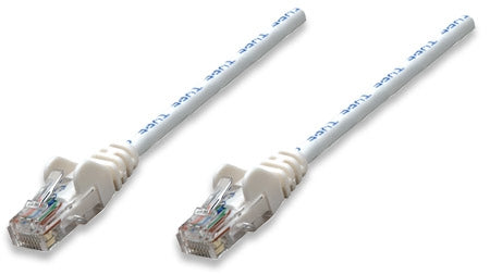 Cable De Red Manhattan 341967 Intellinet Cat6 2 Rj-45 Macho/Macho Blanco