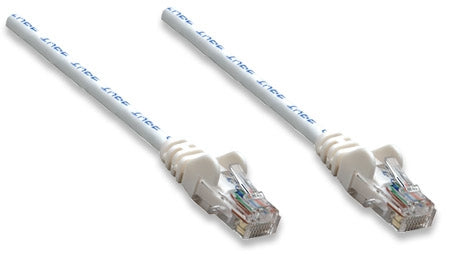 Cable De Red Manhattan 341967 Intellinet Cat6 2 Rj-45 Macho/Macho Blanco