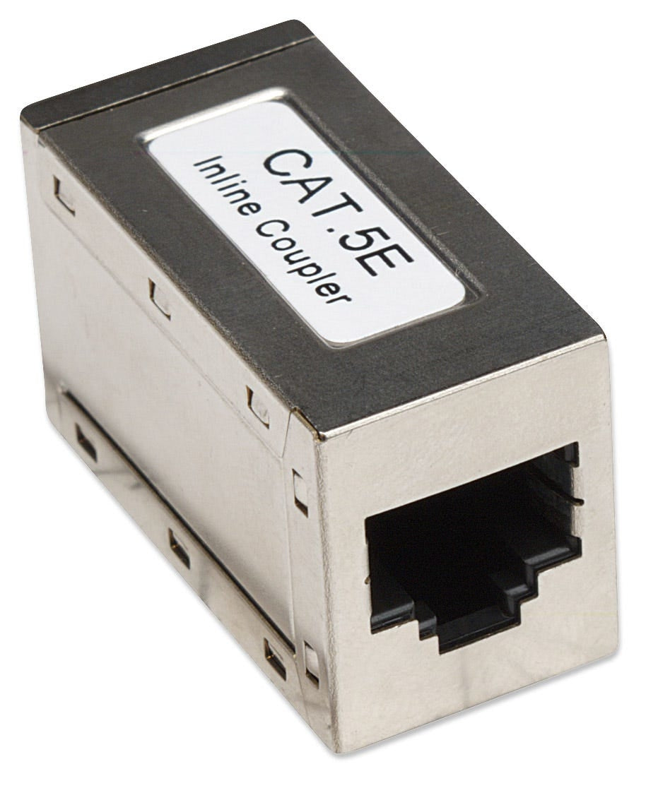 Cople Utp Rj45 Cat5E Modular Metalico Hembra-Hembra Intellinet 504768