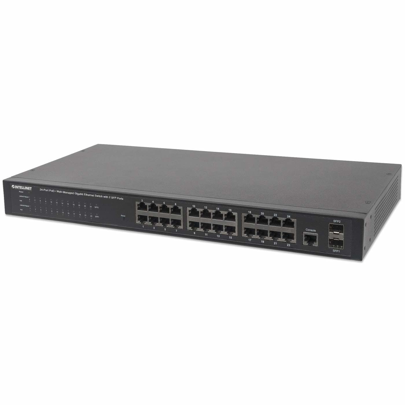 Switch Intellinet Admin Por Web Giga 1000 24Pts Poe+ 2Pto Sfp 560559