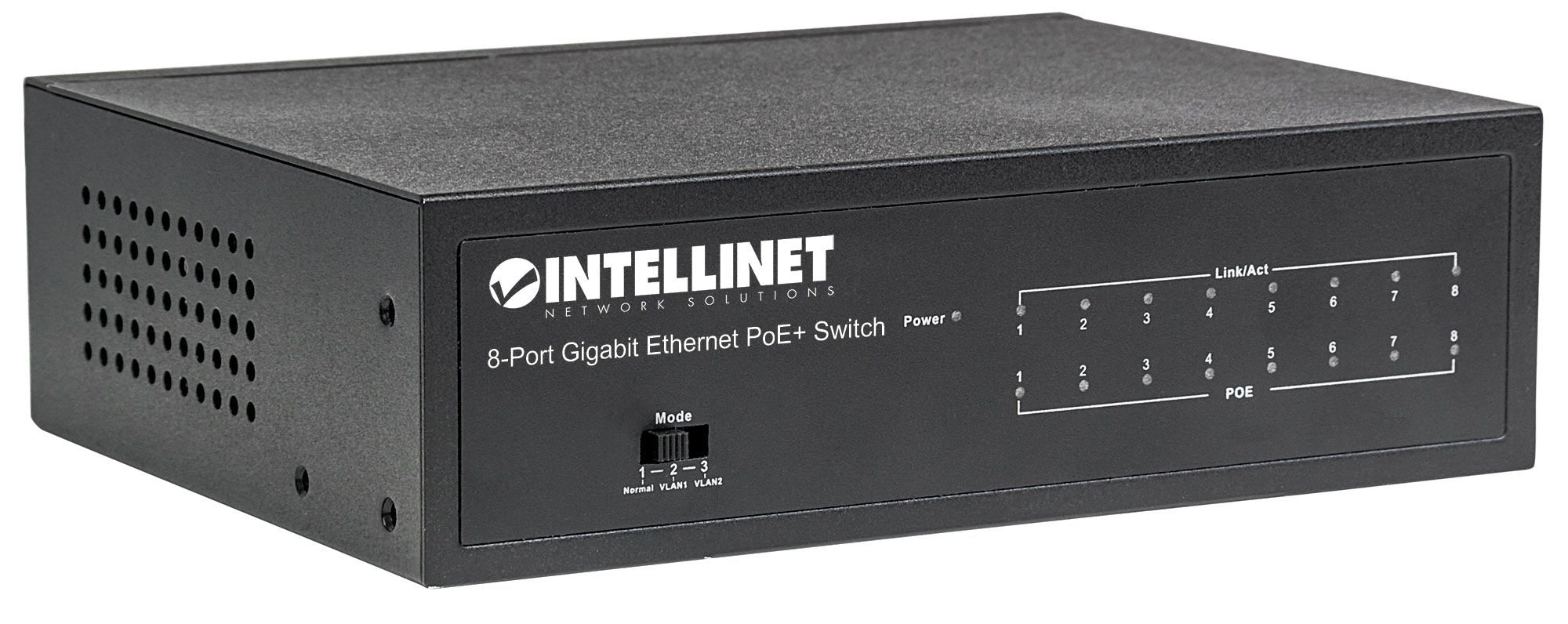 Poe Switch Intellinet Gb 8 Ptos 30W/Pto, 60W Escritorio 561204