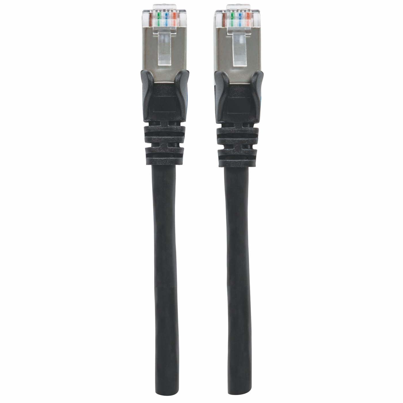 Cable De Red Intellinet Cat6A S/Ftp, 0.9 M, Negro 741521