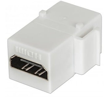 Jack - Hdmi Intellinet 771351 Cople Tipo Keystone Hembra A Blanco Compatible Con Páneles De Parcheo Tapas Y Cajas Pared