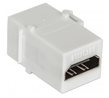 Jack - Hdmi Intellinet 771351 Cople Tipo Keystone Hembra A Blanco Compatible Con Páneles De Parcheo Tapas Y Cajas Pared