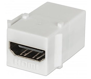 Jack - Hdmi Intellinet 771351 Cople Tipo Keystone Hembra A Blanco Compatible Con Páneles De Parcheo Tapas Y Cajas Pared