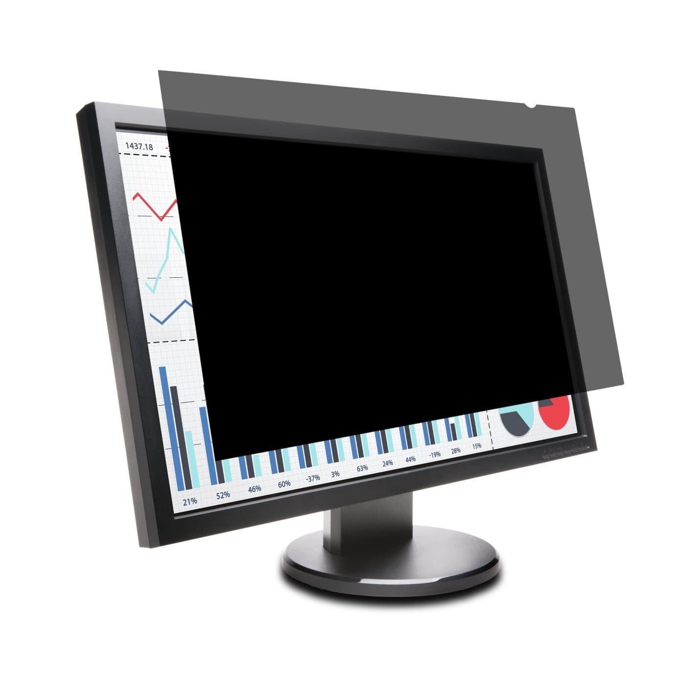 Pantalla De Privacidad Para Monitores Kensington K60731Ww 23.8 Pulgadas Negro