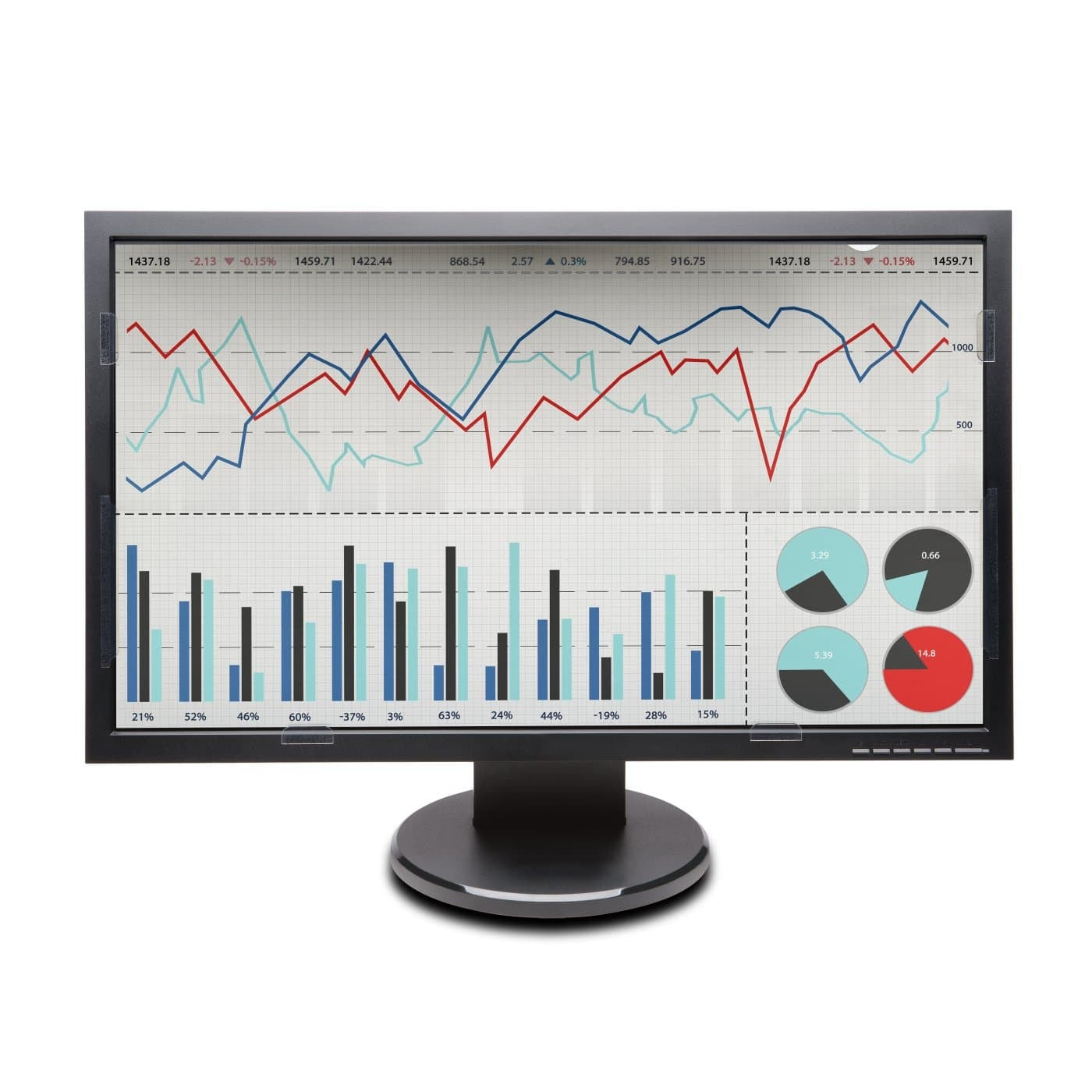 Pantalla De Privacidad Para Monitores Kensington K60731Ww 23.8 Pulgadas Negro