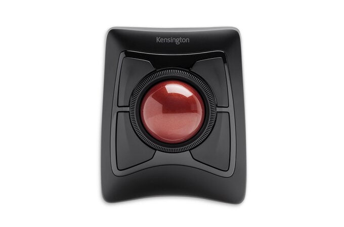 Trackball Inalámbrico Kensington K72359Ww Negro Con Detalles En Rojo Bluetooth