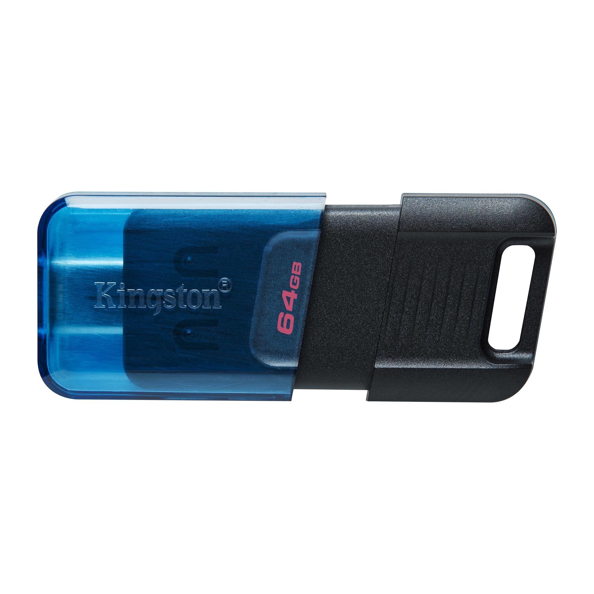 Memoria Flash Kingston Dt 80M 64Gb Usb-C 3.2 Gen 1 (Dt80M/64Gb)