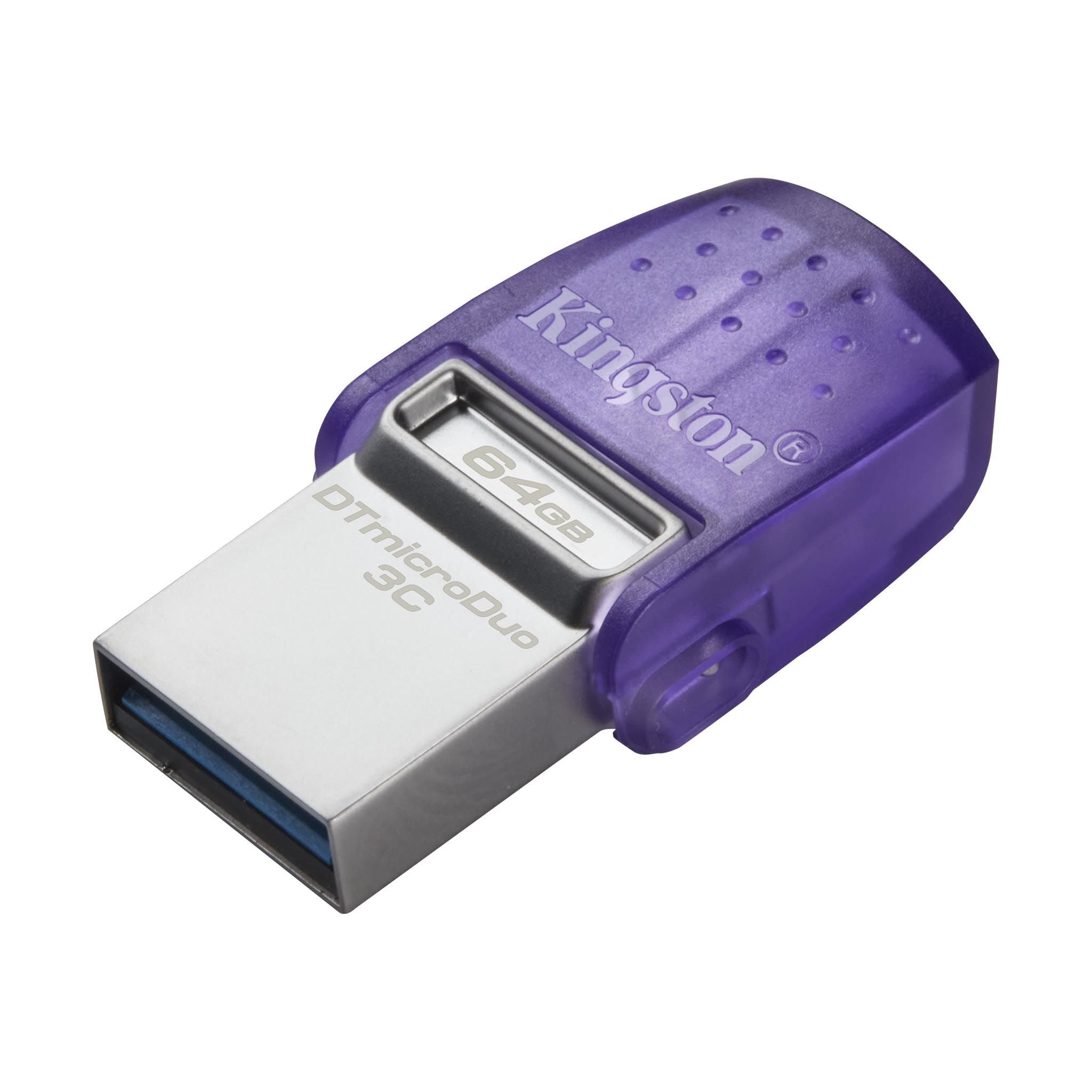 Memoria Flash Kingston 64Gb Microduo 3C Usb Type A-C (Dtduo3Cg3/64Gb)