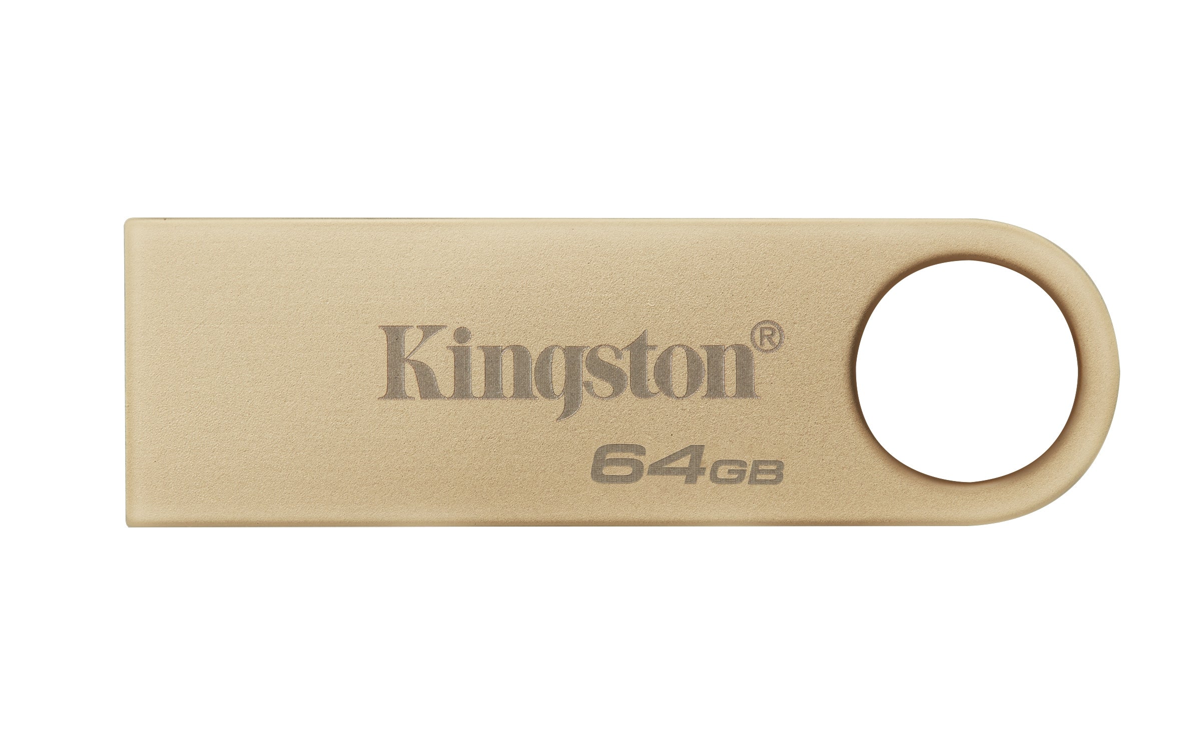 Memoria Flash Kingston 3.2 Gen 1 64Gb  Metalica Oro Dtse9G3/64Gb