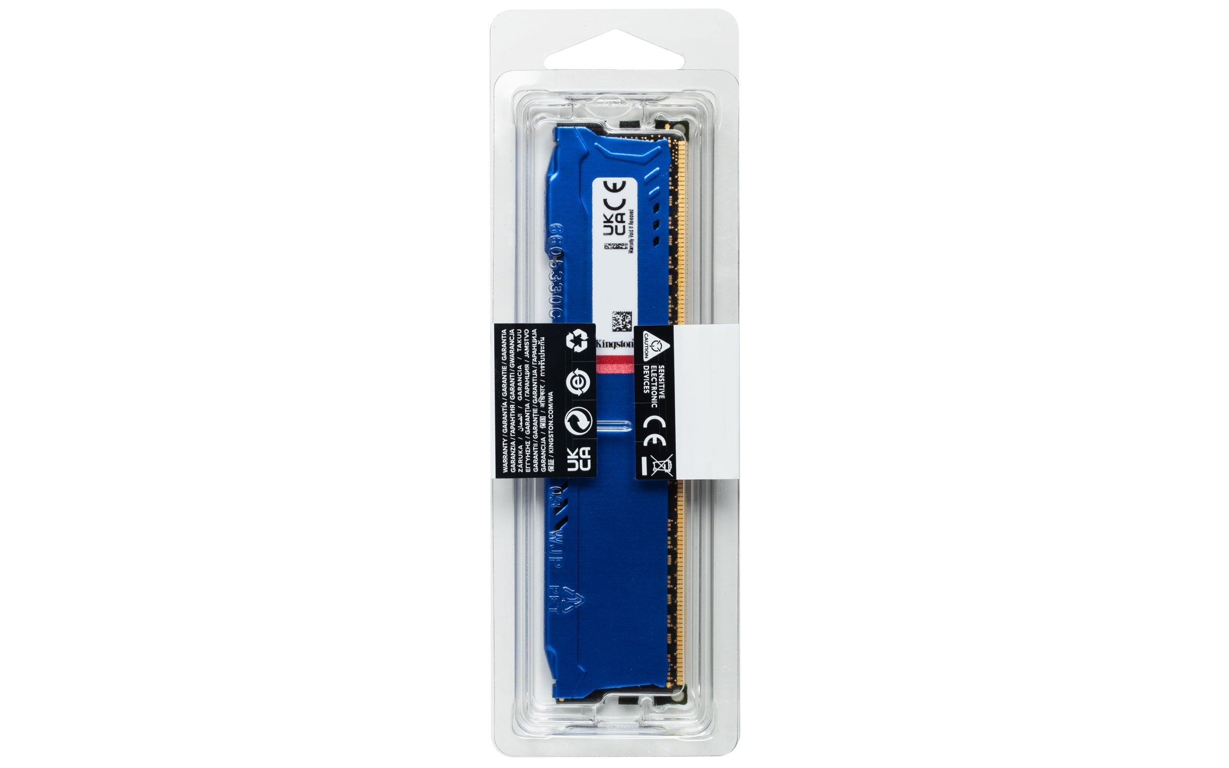 Memoria Ddr3 Kingston Fury Beast Blue 8Gb 1600Mhz Dimm(Kf316C10B/8)