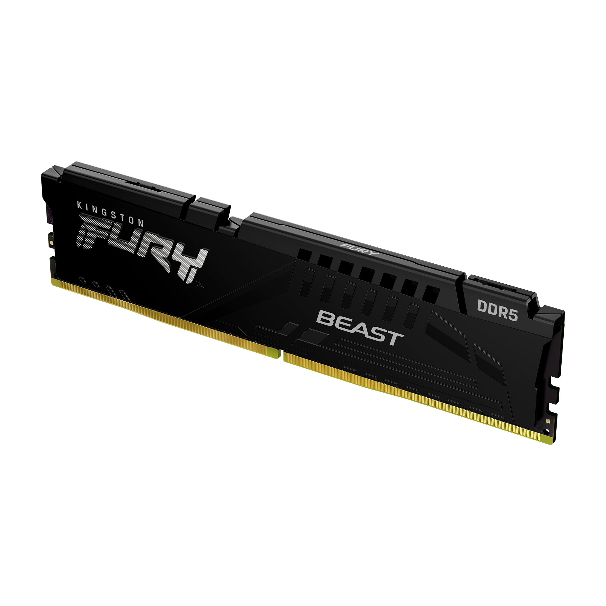 Memoria Kingston Dimm Ddr5 16Gb 5200Mhz Fury Beast Black Expo Cl36 288Pin 1.25V C/Disipador De Calor P/Pc/Gamer/Alto Rendimiento Kf552C36Bbe-16