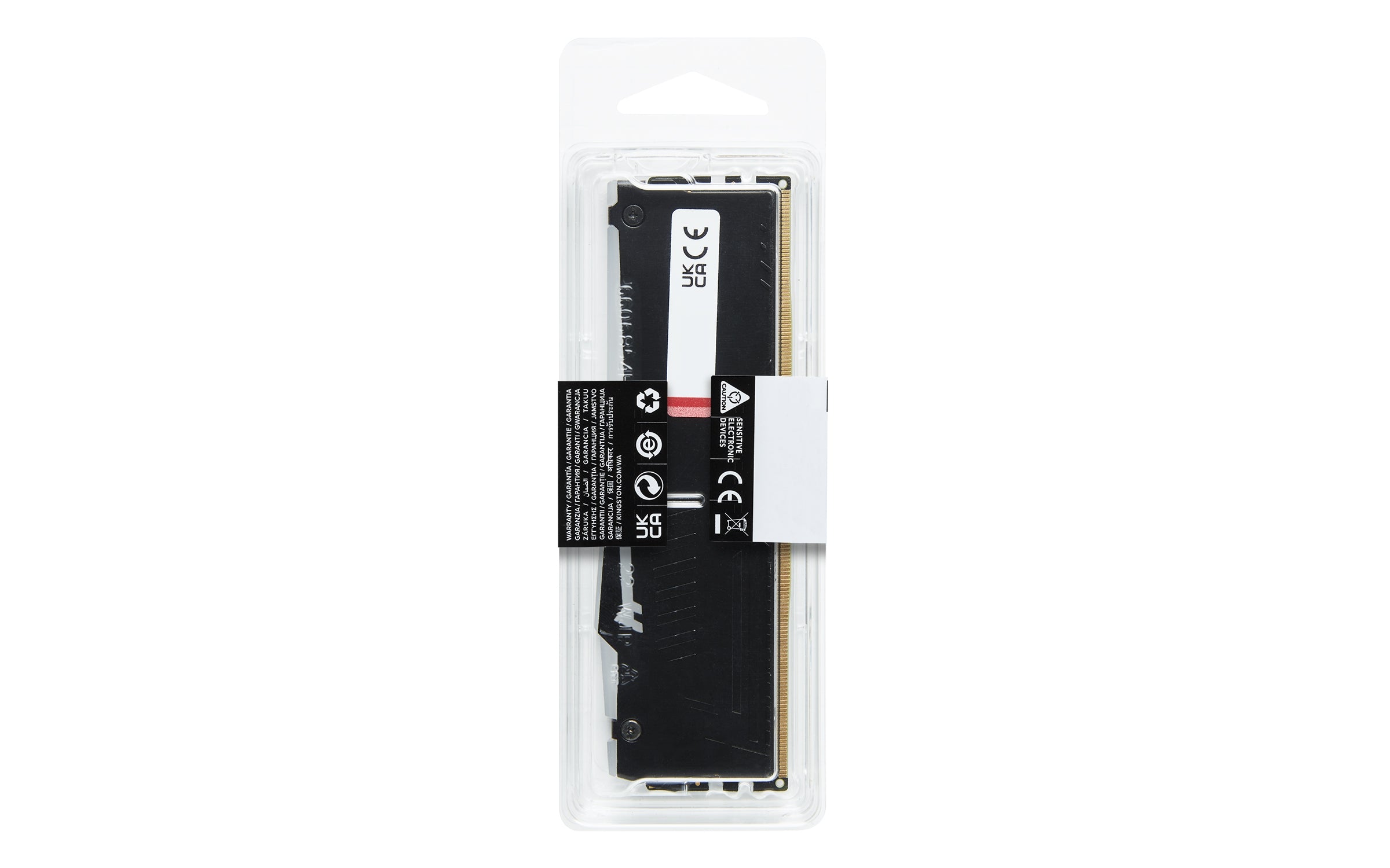 Memoria Ram Kingston Furybeast Ddr5 Black 8Gb 5200Mhz Cl40(Kf552C40Bba-8)