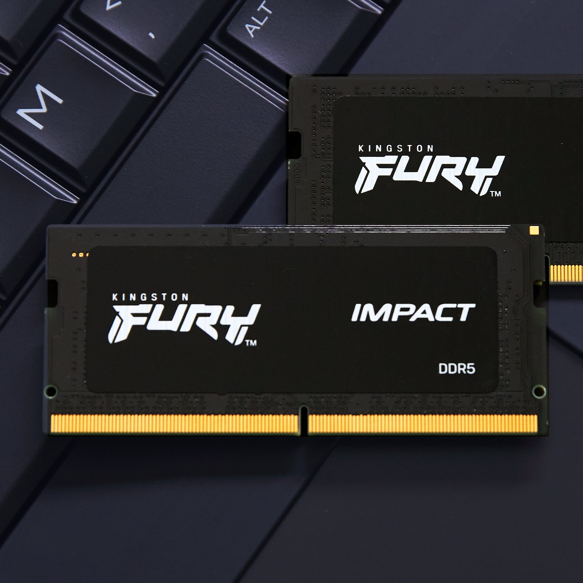 Memoria Sodimm Ddr5 Fury Impact 32Gb 5600Mhz Cl40 Pnp(Kf556S40Ib-32)