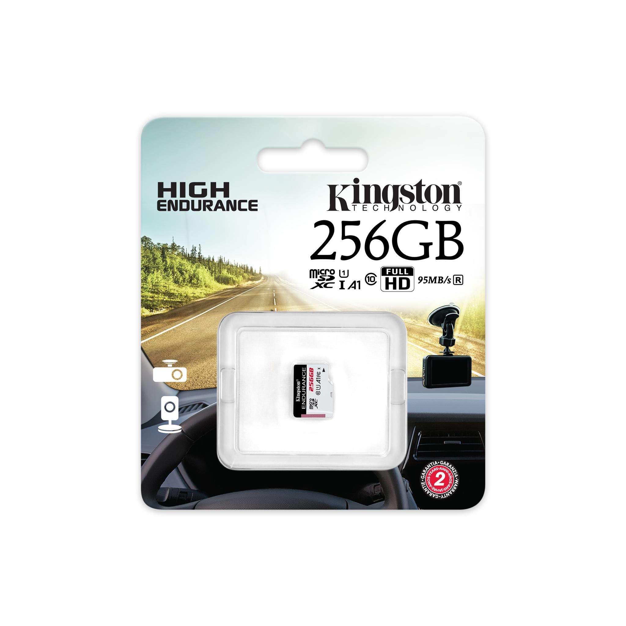 Memoria Micro Sdxc Kingston Endurance 256Gb 95R C10 A1(Sdce/256Gb)