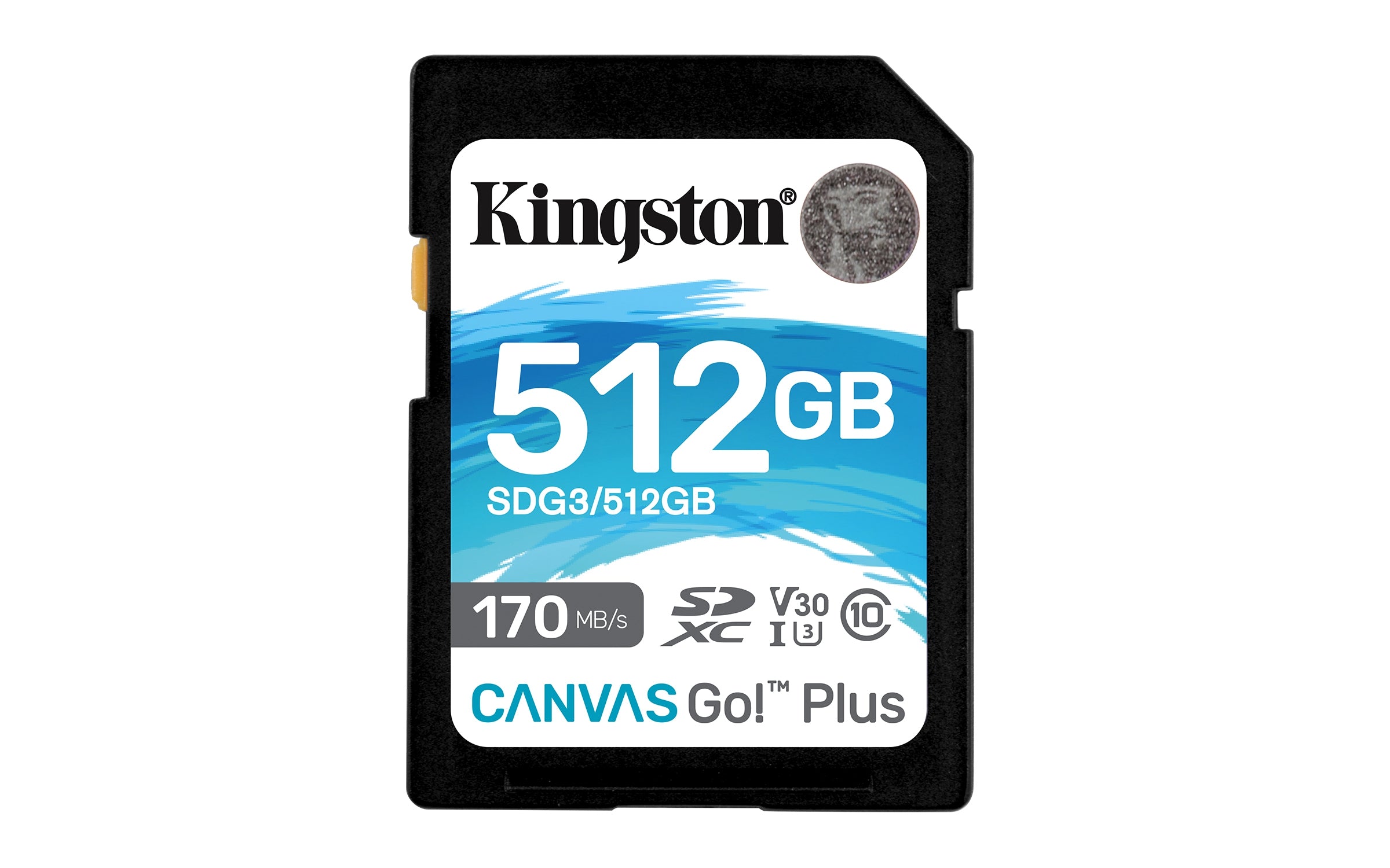 Memoria Kingston Sdxc Canvas Go! Plus 170Rc10 Uhs-I U3 V30(Sdg3/512Gb)