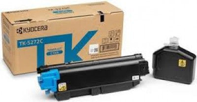 Toner Kyocera Tk-5272C 5000 Páginas Cian Ecosys P6230Cdn