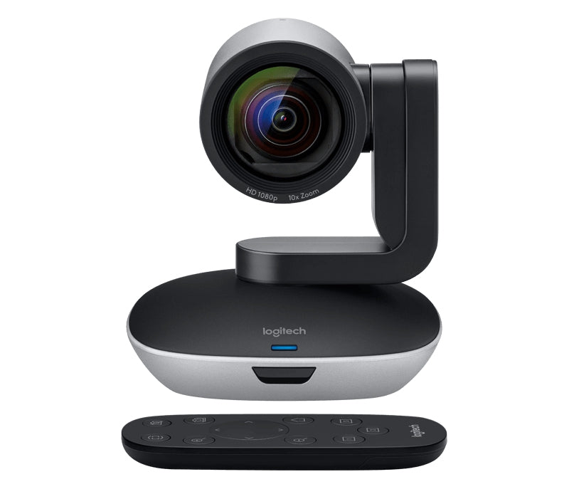 Camara Ptz Pro 2 Logitech Fhd 1080P Zoom 10X Hd Campo Visual 90° Ideal Para Aulas Auditorios Y Salas Grandes. Videoconferencia