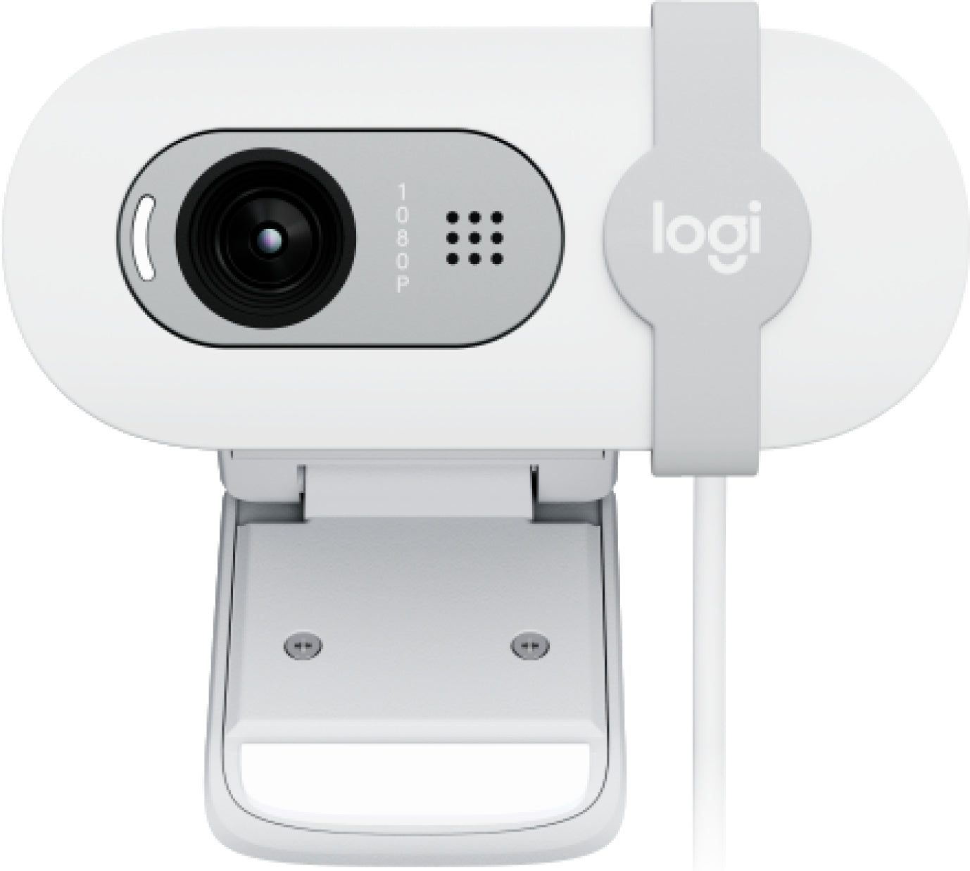 Camara Web Logitech Brio 100 Full Hd 1080P Usb-A Offwhite (960-001615)