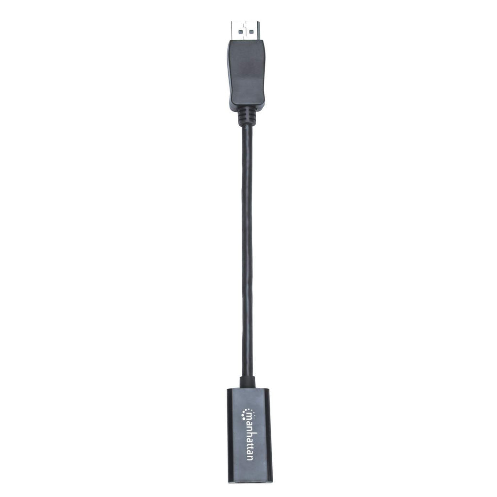 Adaptador Displayport Manhattan 151634 Pasivo De Macho Hdmi Hembra 1080P 60Hz Negro; Convierte Una Señal En