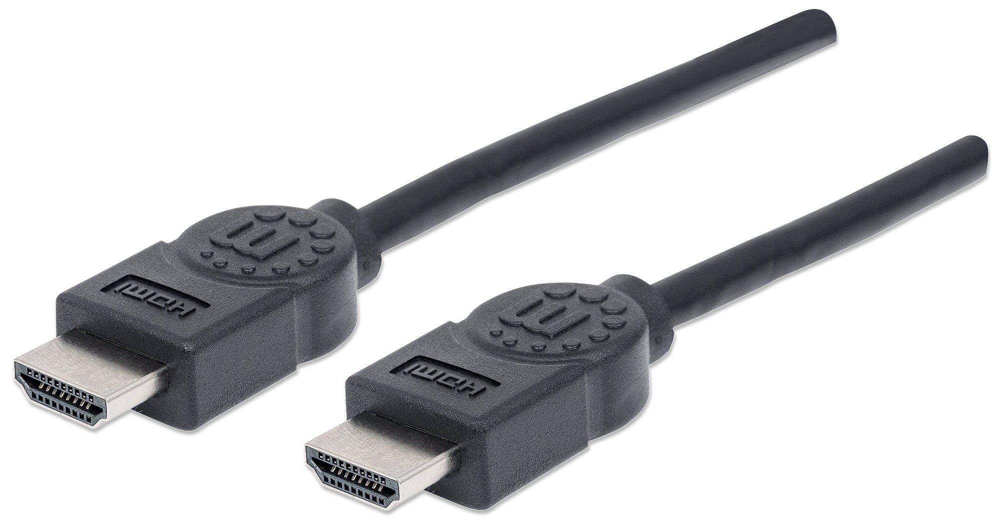 Cable Hdmi 4K Manhattan 306119 Blindado De 1.8Mts; Macho A Resolucion 30Hz 3D.