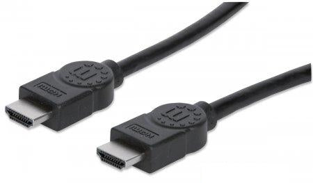 Cable Hdmi Manhattan 353274 Alta Velocidad Con Ethernet 4K@30Hz 7.5 Macho Negro