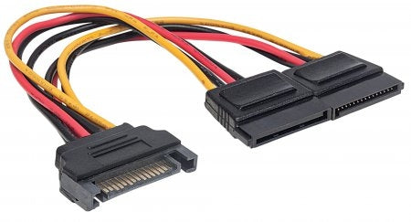 Cable Corriente Manhattan 354554 Y De Alimentación Sata 2 Drivers Con Un Energía Largo 15Cm