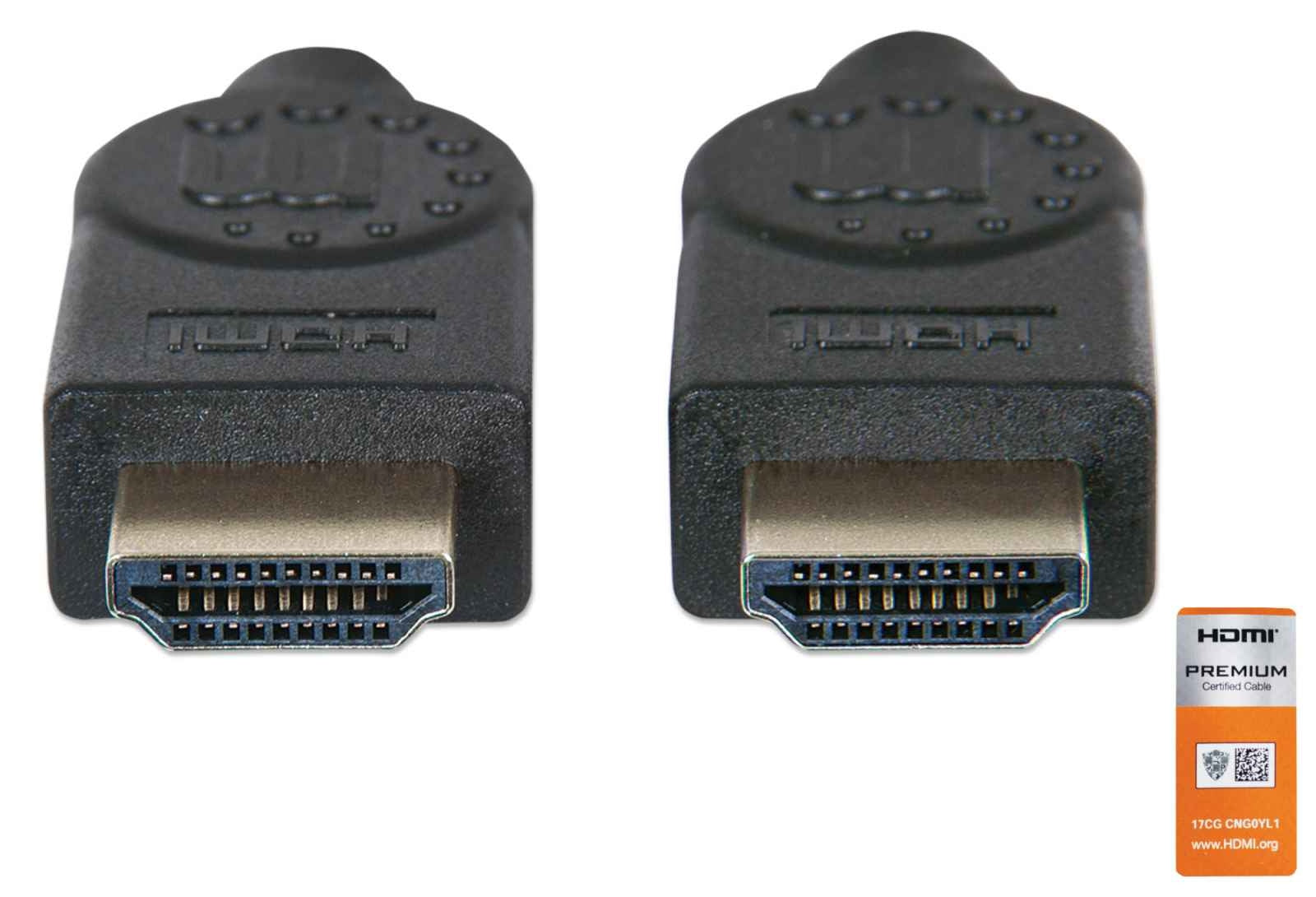 Cable Hdmi Manhattan 2.0 Premium M-M 1M 354837