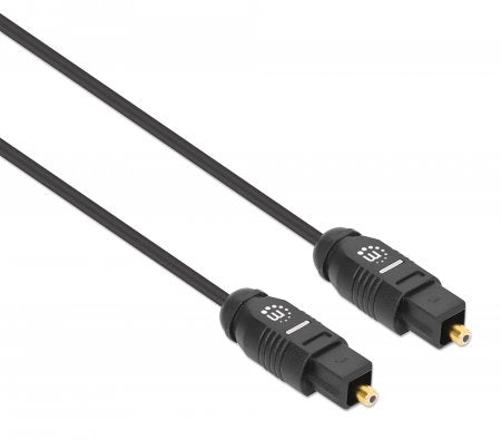 Cable De Audio Digital Optico Toslink Manhattan 356060 1 Macho / Negro