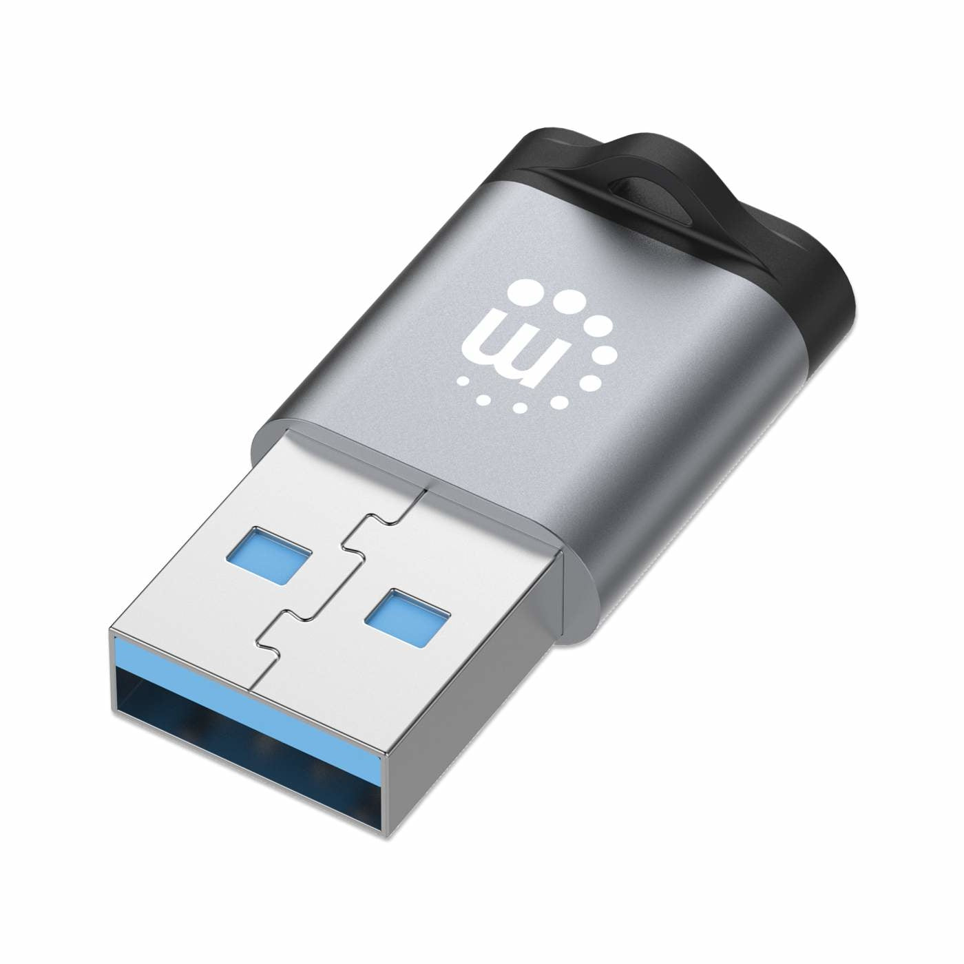 Adaptador Usb-A Usb-C Manhattan 356305 De V3.2 Conecta Fácilmente Un Dispositivo Puerto Usb-A.