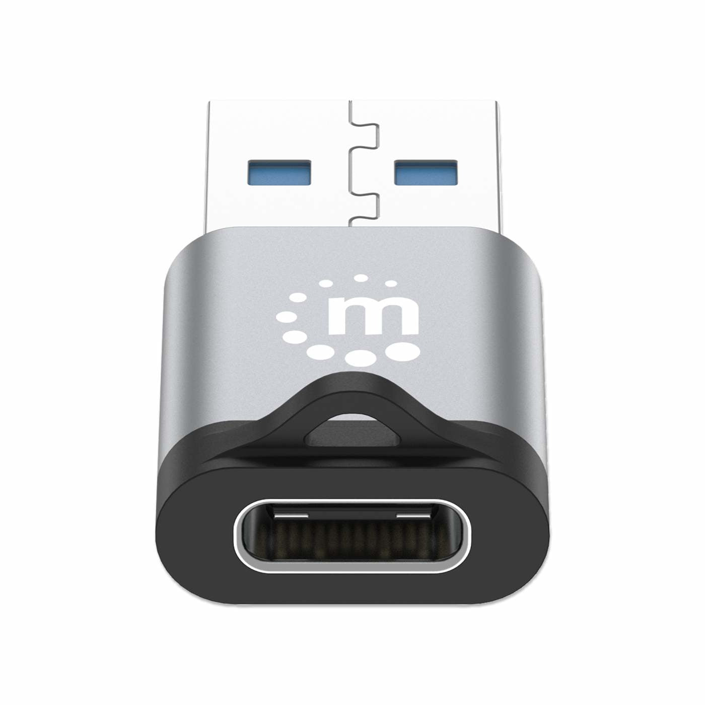 Adaptador Usb-A Usb-C Manhattan 356305 De V3.2 Conecta Fácilmente Un Dispositivo Puerto Usb-A.