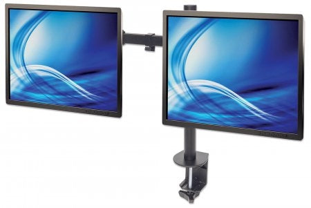 Soporte Para Monitor Manhattan 461528 Universal Monitores Con Brazos De Doble Articulación Soporta 13