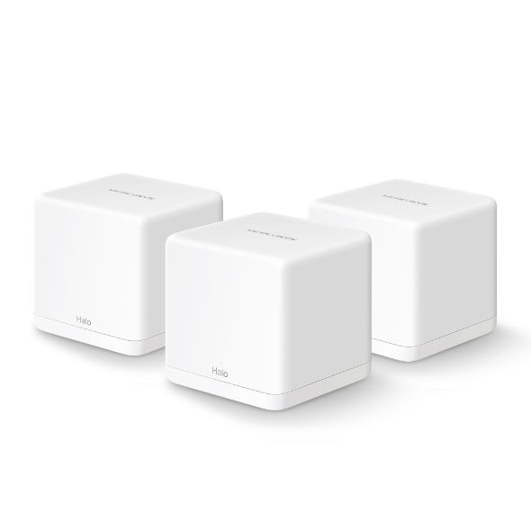 Kit Wifi Mercusys Halo H30G(3-Pack) Sist. En Malla Para Todo El Hogar Ac1300 Con Doble Banda Y Control Por Aplicación