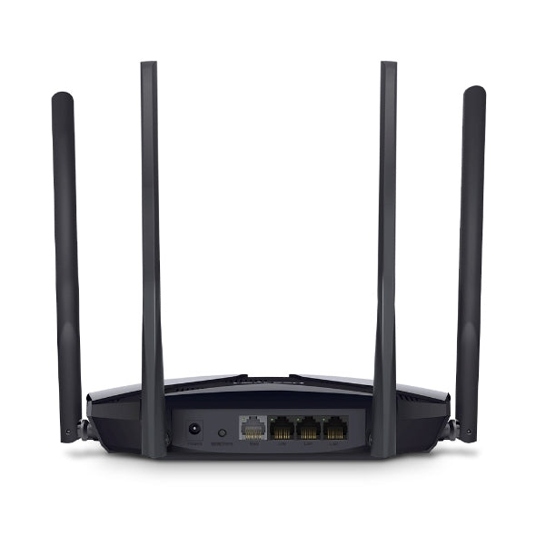 Router Mercusys Mr80X Wifi6 De Doble Banda Ax3000 Con 4 Puertos Gigabit Para Conectar Más Dispositivos