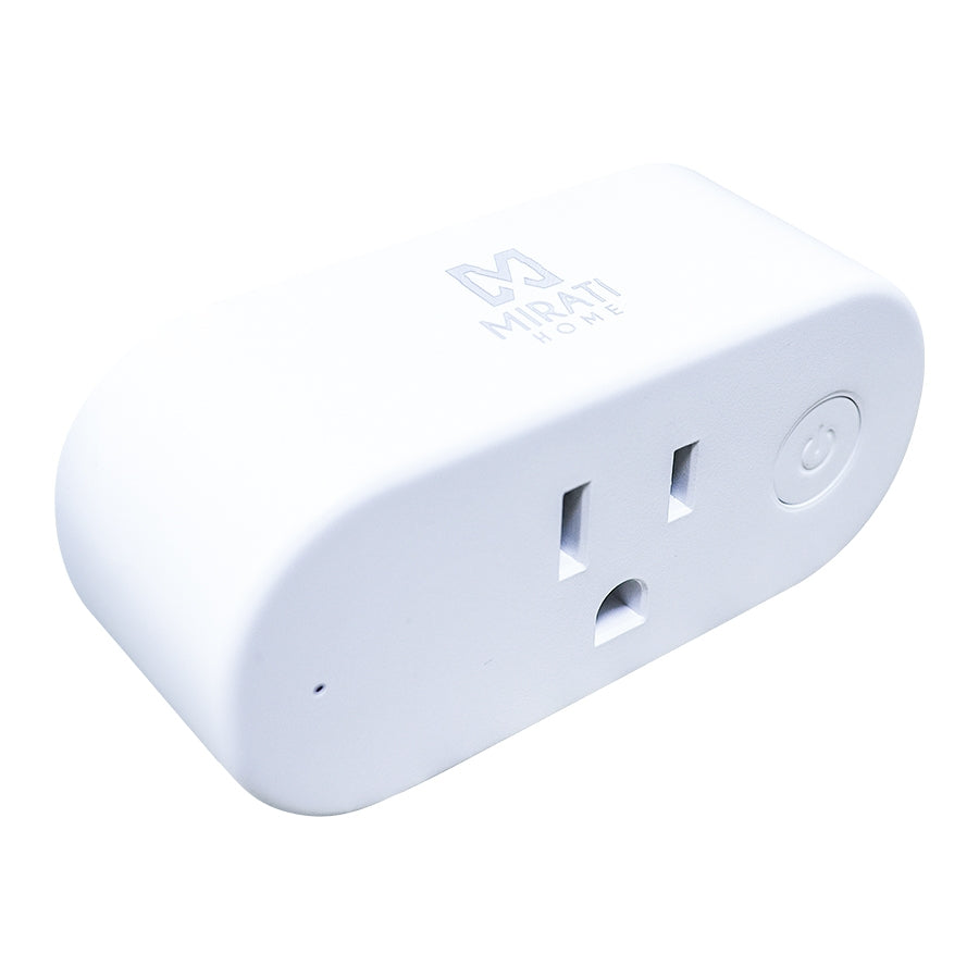 Contacto Inteligente Diseño Compacto // Mirati // Smart Plug // Wifi 2.4Ghz // Compatible Con Android E Ios // Funciona Con Alexa Y Asistente De Google