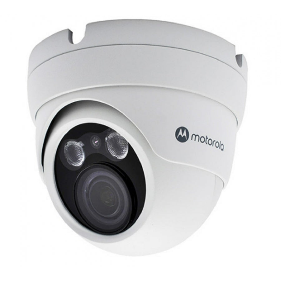 Camara Ip Motorola Mtidm045721 / Domo Metal / Varifocal Motorizada / 5Mp / Icr, Dia-Noche / Ip66 / Onvif / Poe / Dnr 2D-3D , Wdr Digital , Blc , Hlc , Desempañador / Ir 40M / Cyberseguridad Gdrp