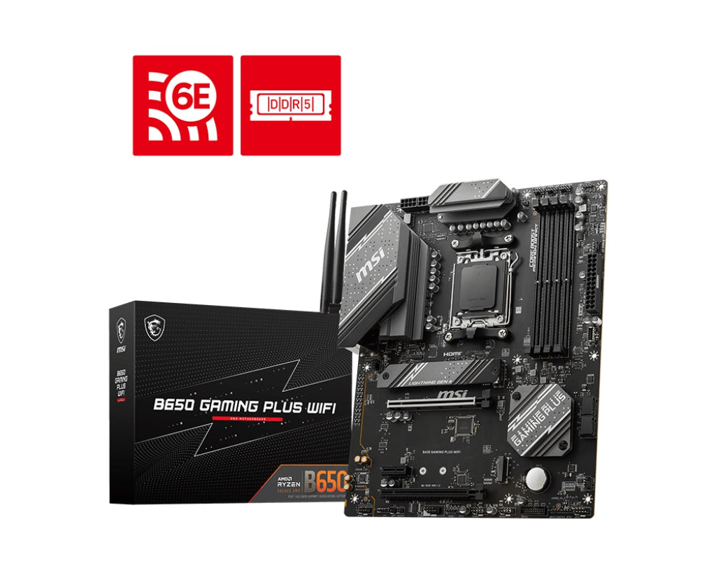 Mb Msi B650 Amd S-Am5 Ddr5 Pcie 4.0/Hdmi/4Xusb 2.0/M.2/Atx/Gama Media /Gamer/Rgb