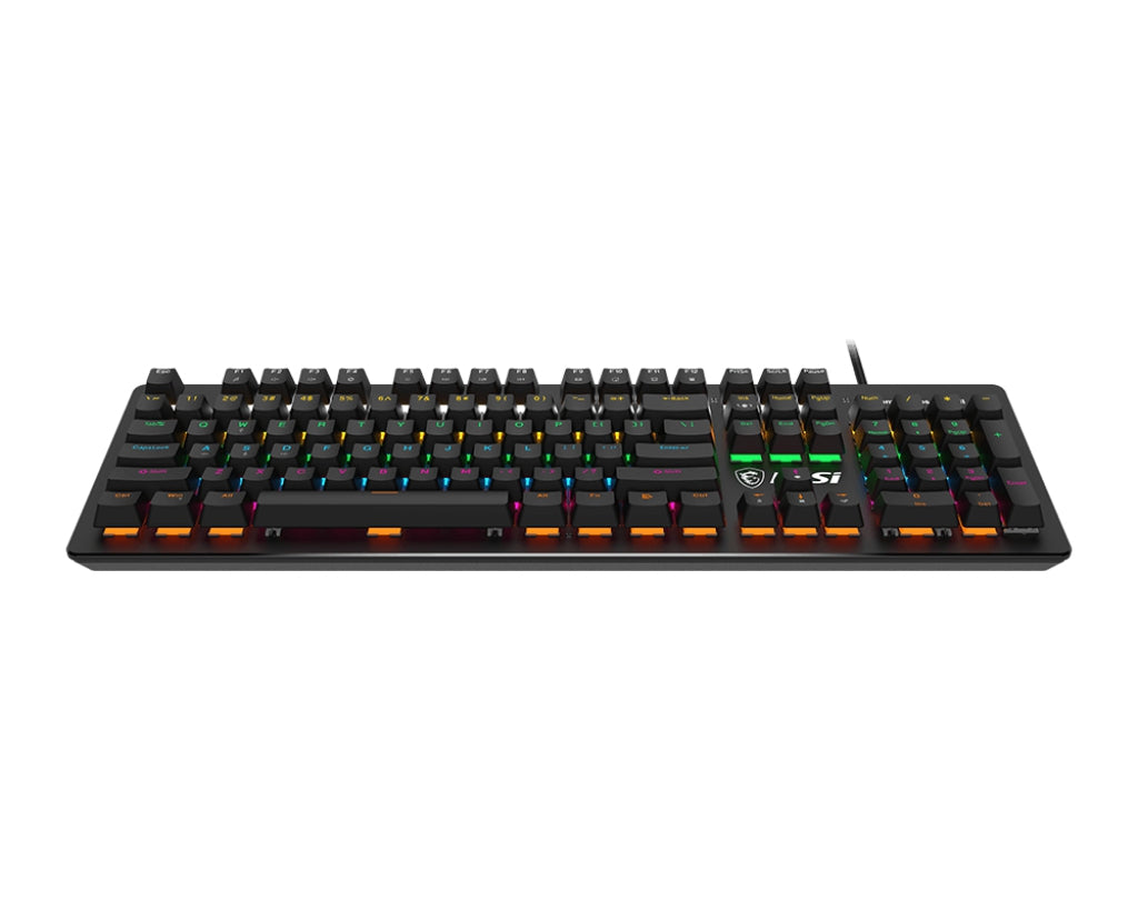 Teclado Msi Forge Gk300 Blue Us Mecanico