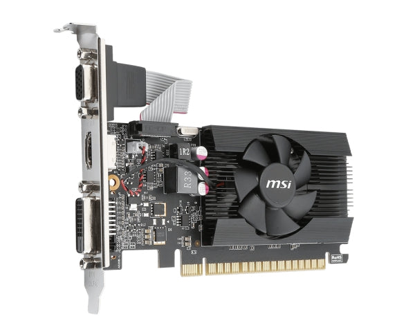 Tarjeta De Video Msi Geforce Gt 710 2Gd3 Lp Ddr3 Hdmi-Dvi-D Pcie 2.0